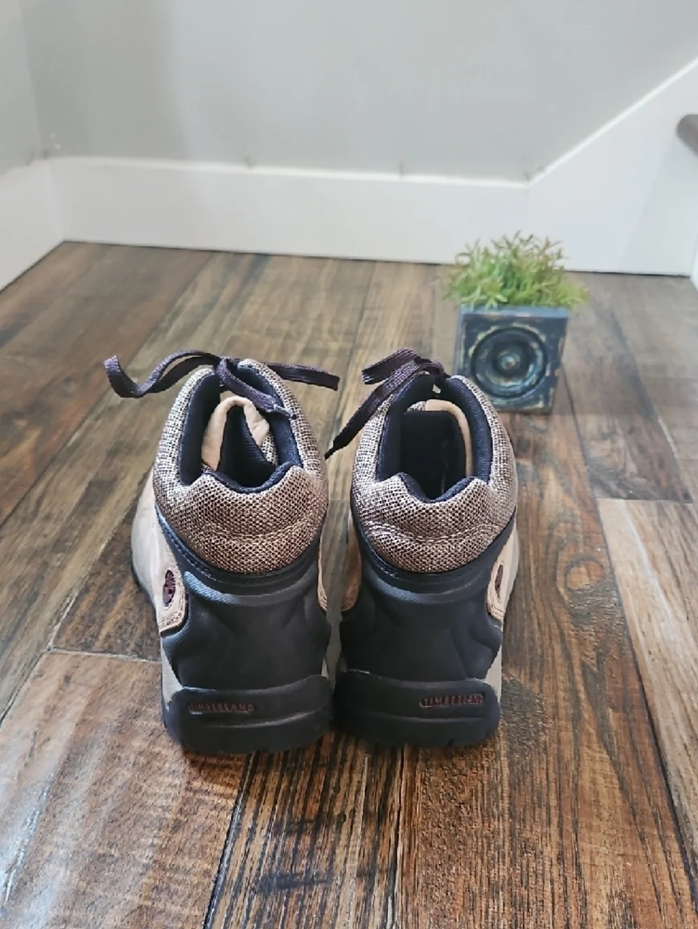 Timberland Men's Tan and Black Hiking‎ Boot